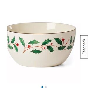 Lenox Ivory Holiday Small Bowl